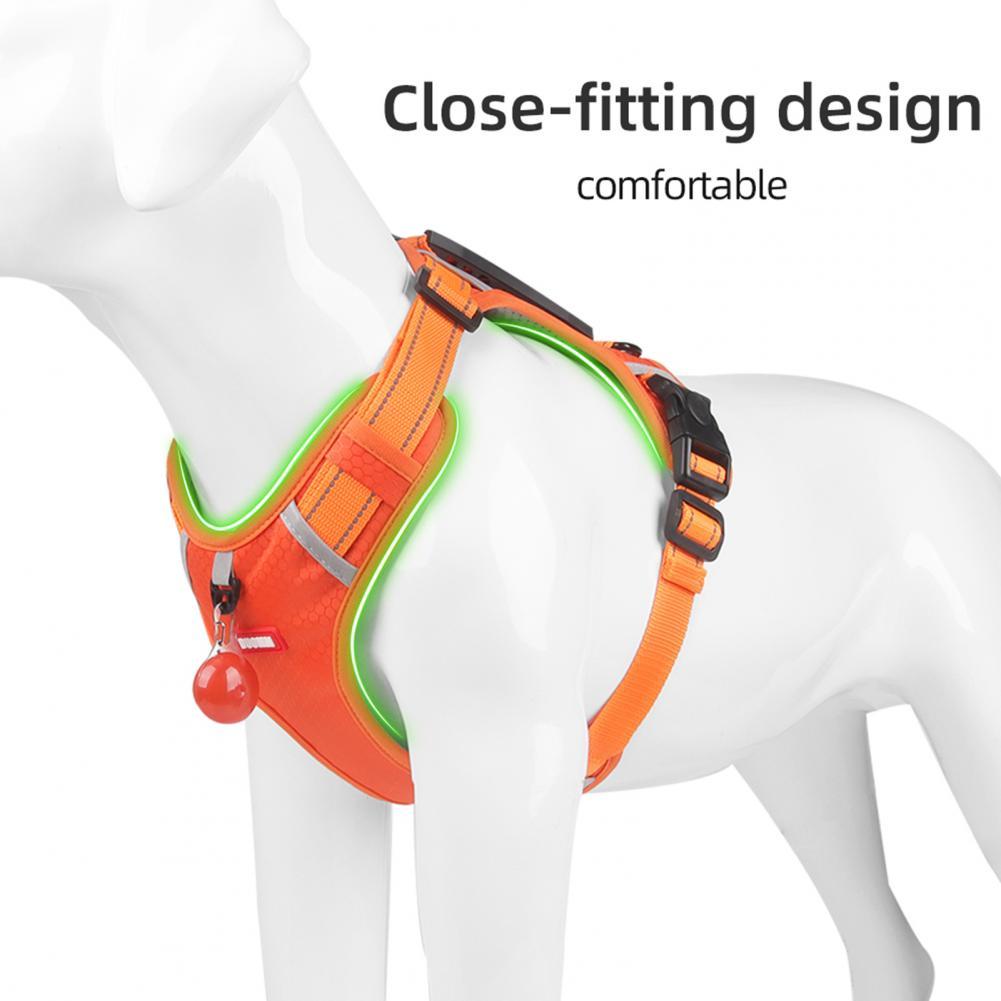 No Pull Breathable Reflective Pet Harness Vest For Small Large Dog Outdoor Running Dogs Training Accessories