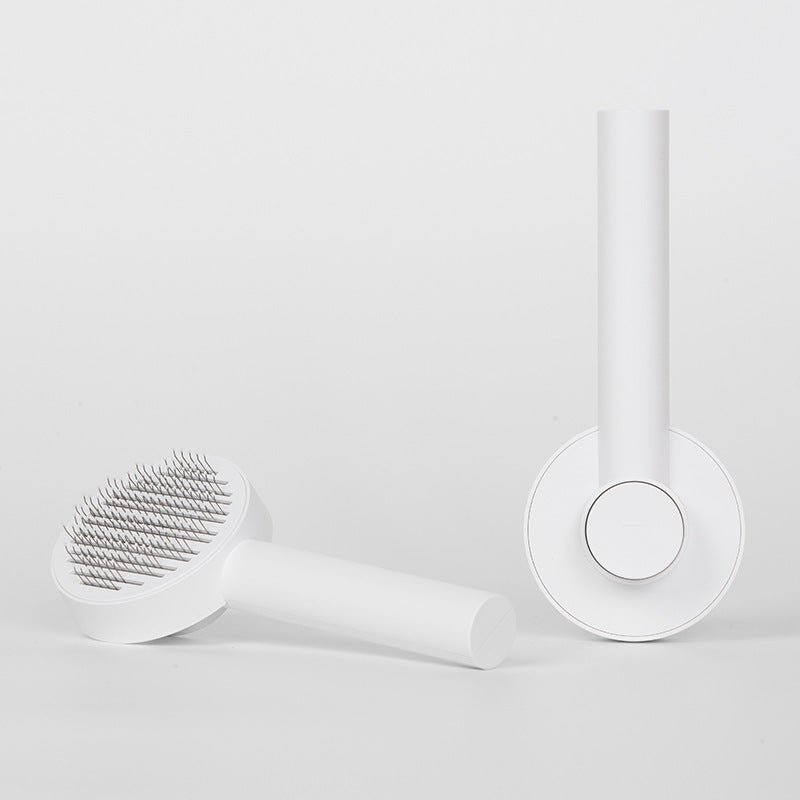 Pet Needle Comb Hair Remover Brush Self Cleaning Massage Brushes Grooming Supplies