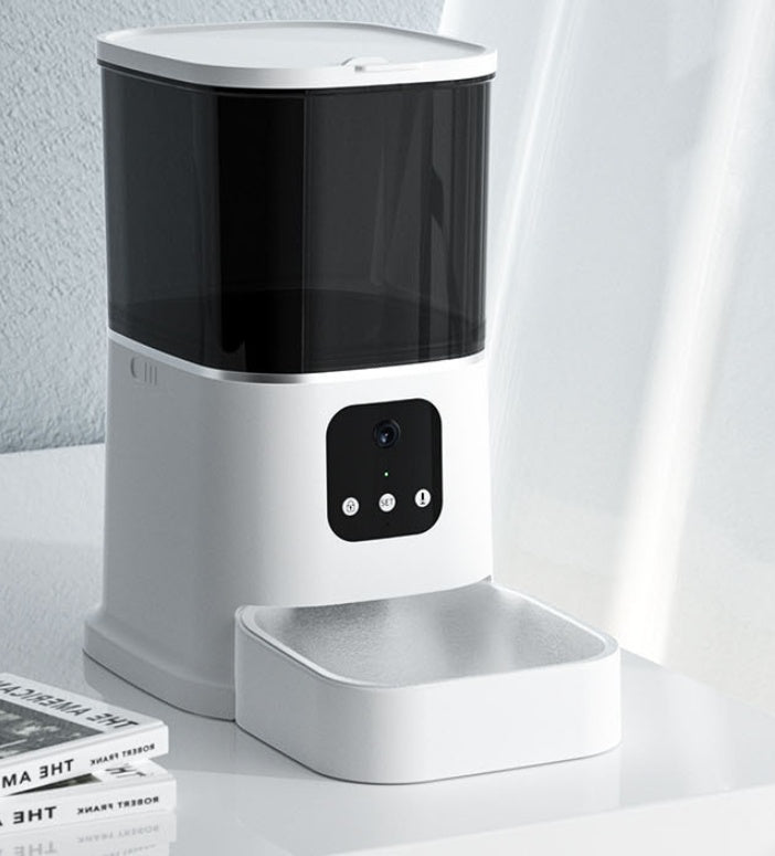 Pet Automatic Feeder Large Capacity Smart Voice Recorde With WiFi Pet Bowl