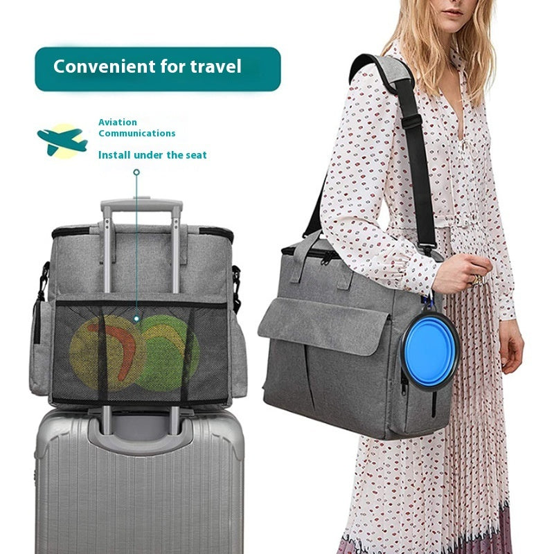 Travel Pet Bag Convenient Large-capacity Backpack Outdoor Travel Storage Bag