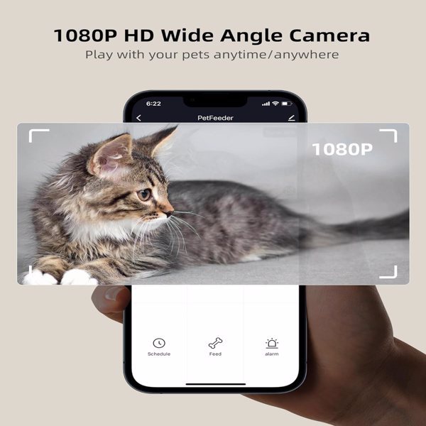 Automatic Cat Feeder With Camera,