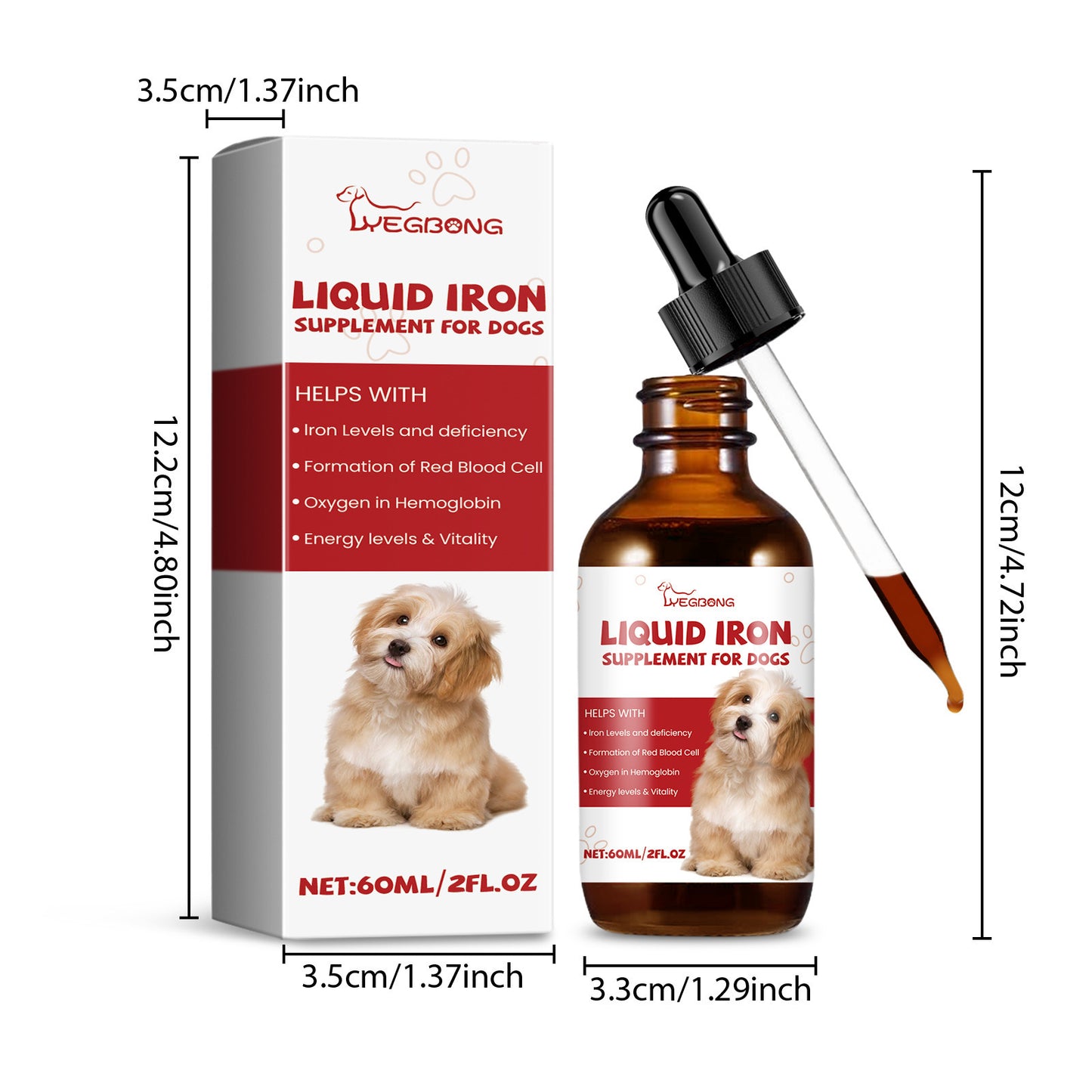Care For Pet Dogs Mild Ingredients Help Absorb Care Supplements *Free Shipping