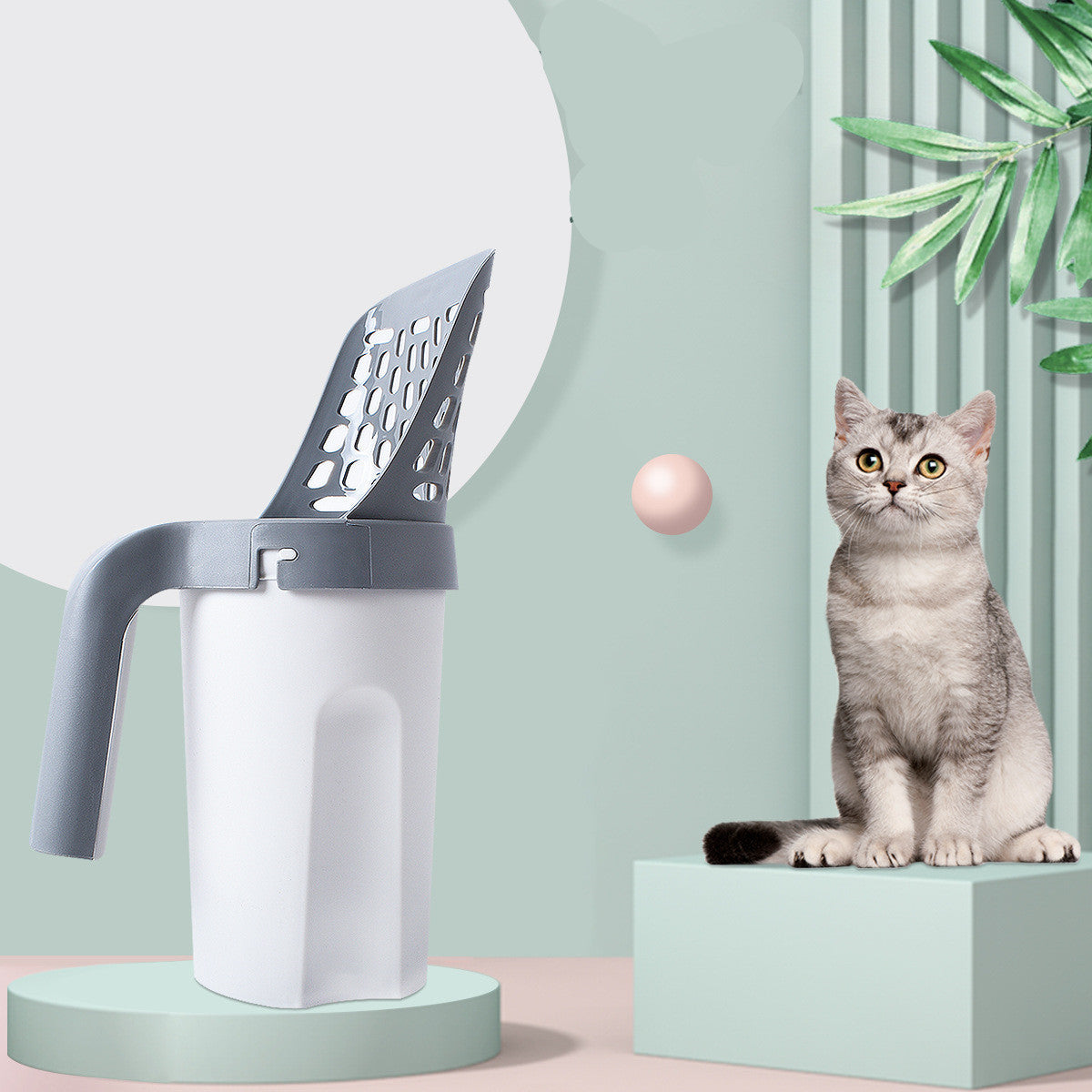 Plastic Cat Litter Scoop Pet Care
